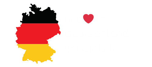 Mit Herz in Deutschland entwickelt