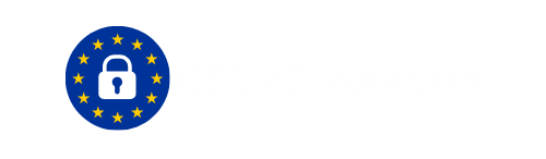 DSGVO konform Badge